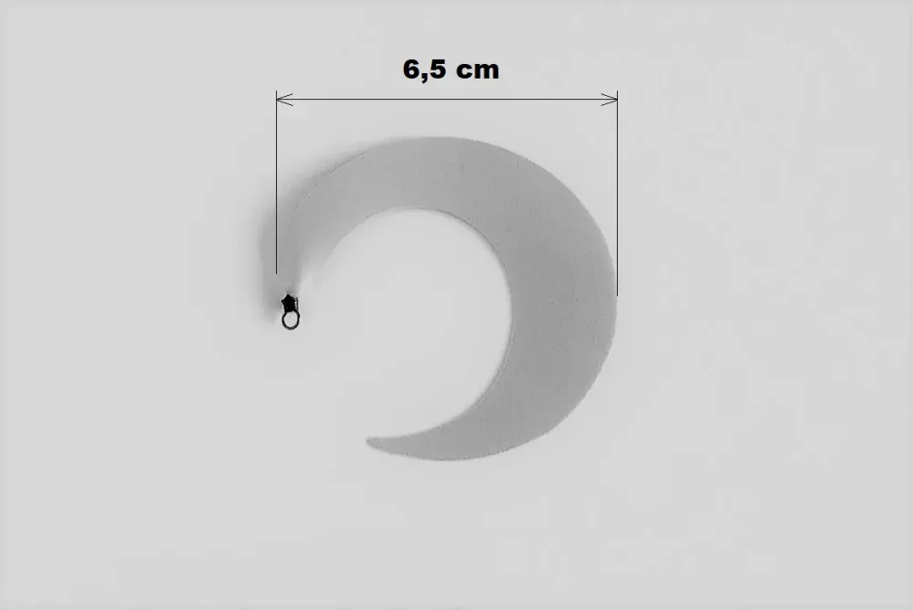 Wiglle tail XXL - Fluo Yellow_s očkem