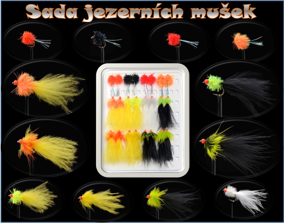 Sada jezerních mušek č.1